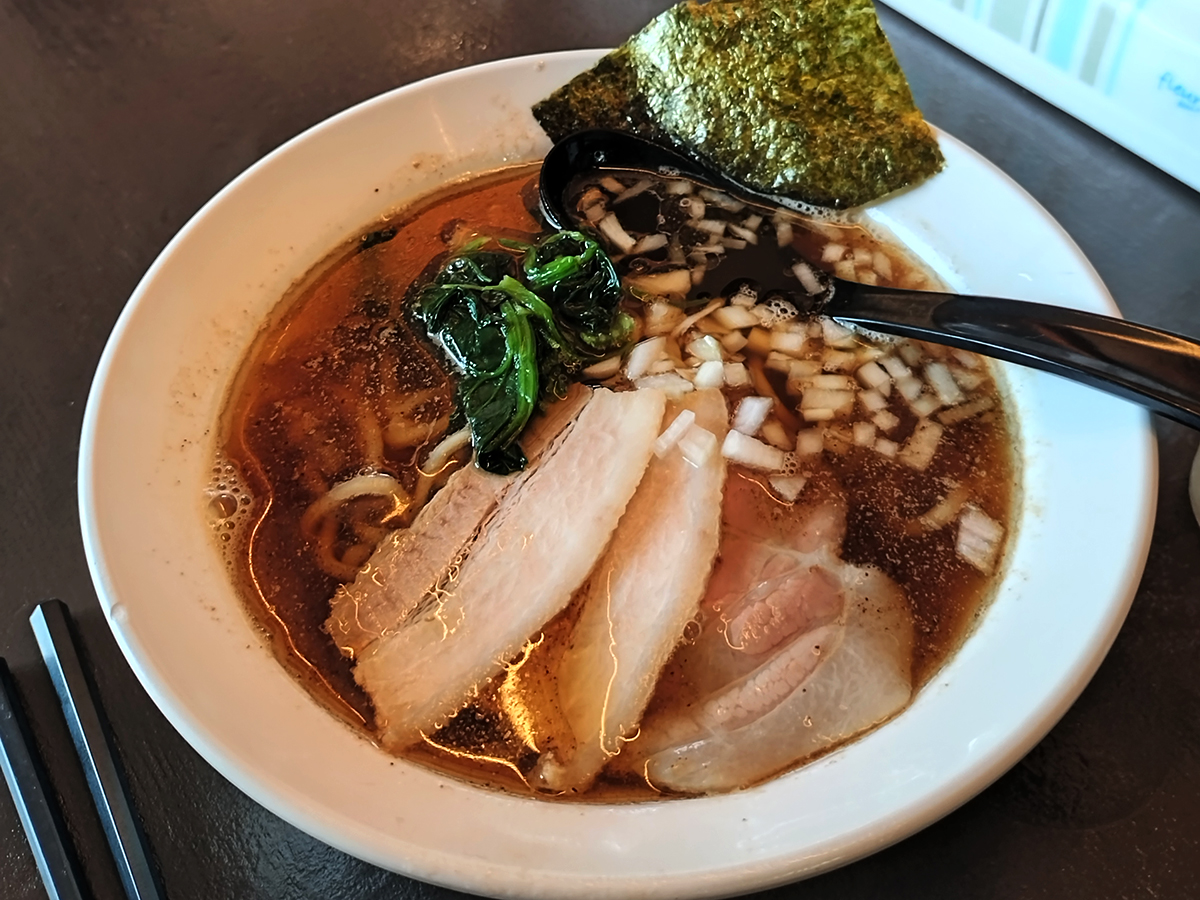 麺屋祐のあっさり中華そばの写真